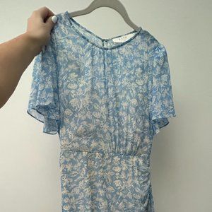 ASTR The Label. Light Blue midi dress. Size Small.